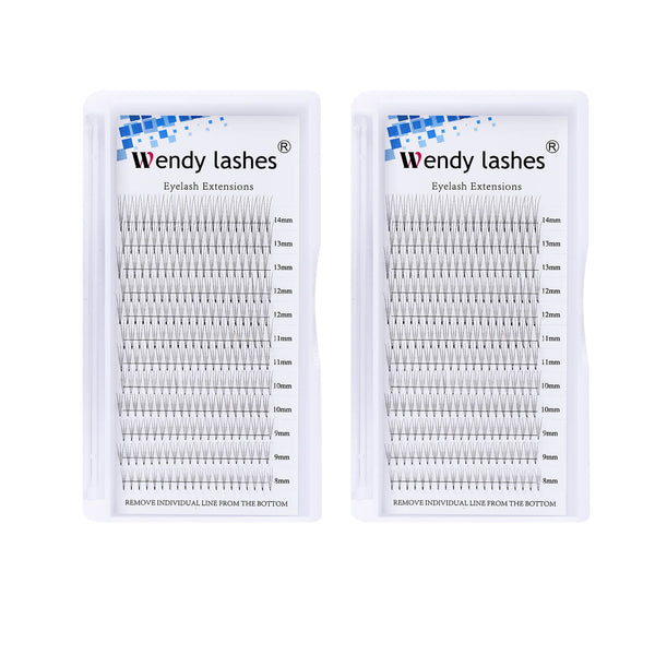 2Trays 3D Pre-made Fans Lashes Extension